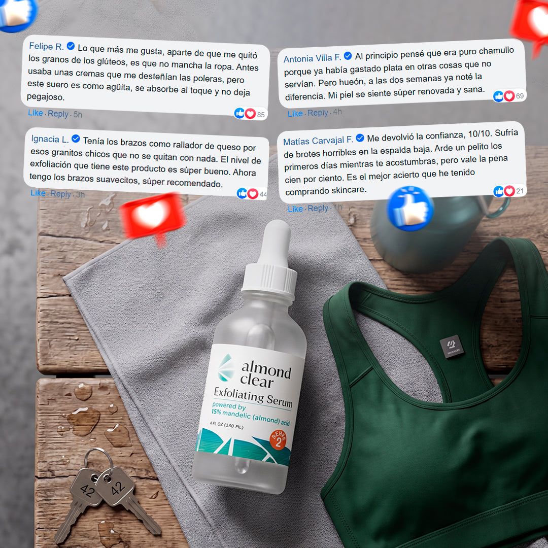 Elimina el Acné Corporal y la Foliculitis desde la Raíz