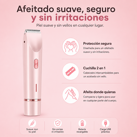 Razerly™️ | Depilación sin irritación ni vellos encarnados.