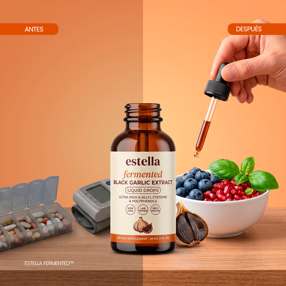 Controla tu presión arterial y protege tu corazón de forma natural con el poder del Ajo Añejado