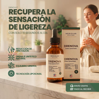 DRENOVA - Gotas Liposomales para la Retención de Líquidos