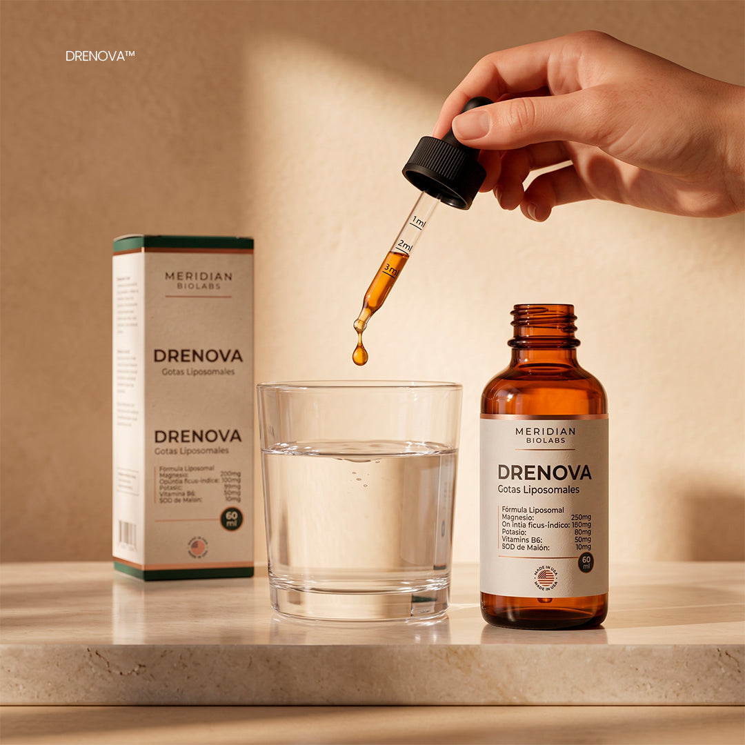 DRENOVA - Gotas Liposomales para la Retención de Líquidos