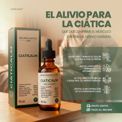 CIATICALM™ — Gotas para el Nervio Ciático