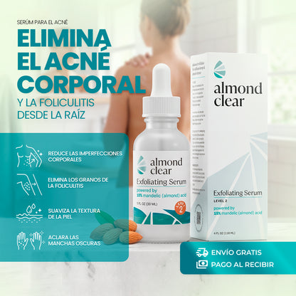 Elimina el Acné Corporal y la Foliculitis desde la Raíz