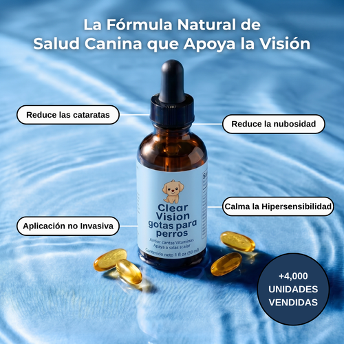ClearVision™️ Favorece una visión más nítida en tu perro y reduce el daño