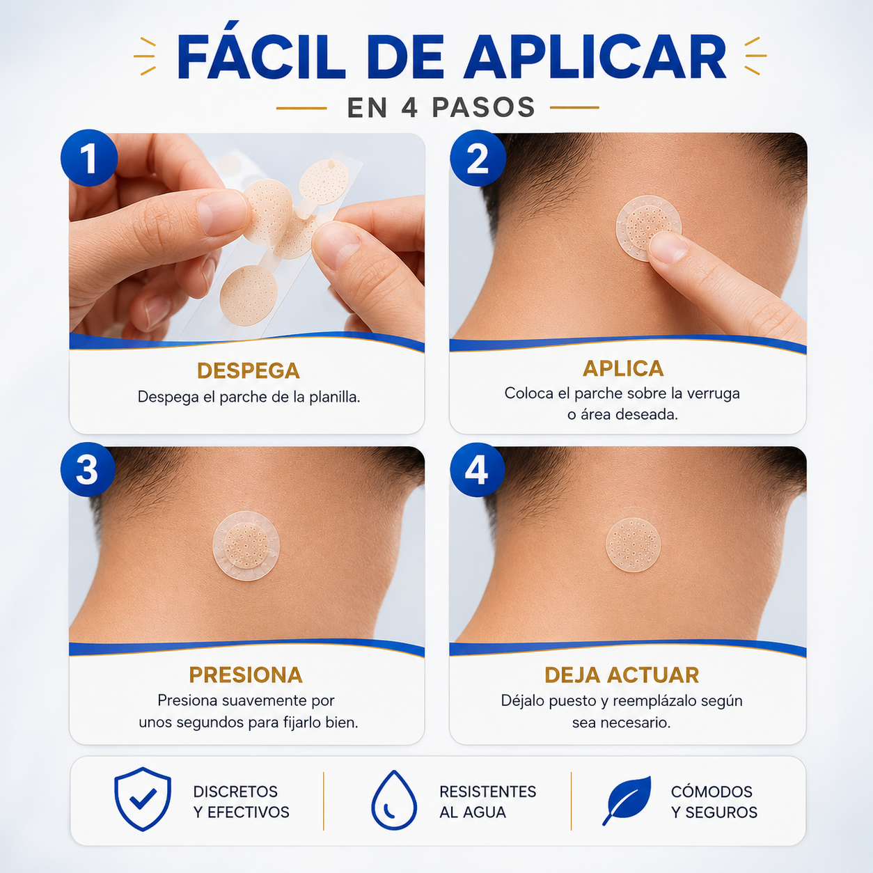 Parches Para Verrugas | Tratamiento no Invasivo 2x1