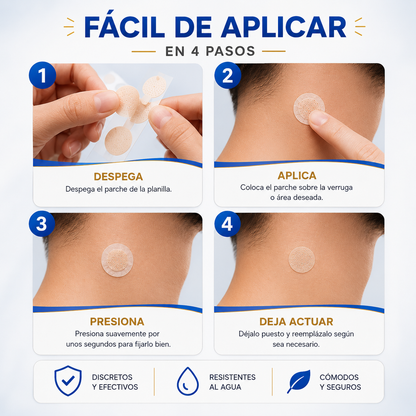 Parches Para Verrugas | Tratamiento no Invasivo 2x1