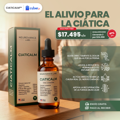 CIATICALM™ — Gotas para el Nervio Ciático