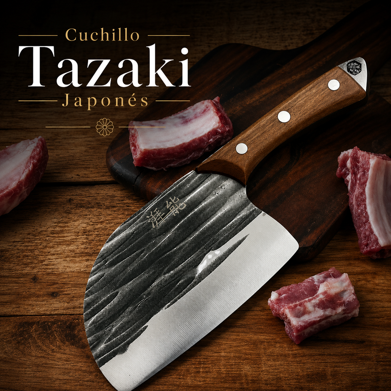 Cuchillo de Acero Japonés Tazaki